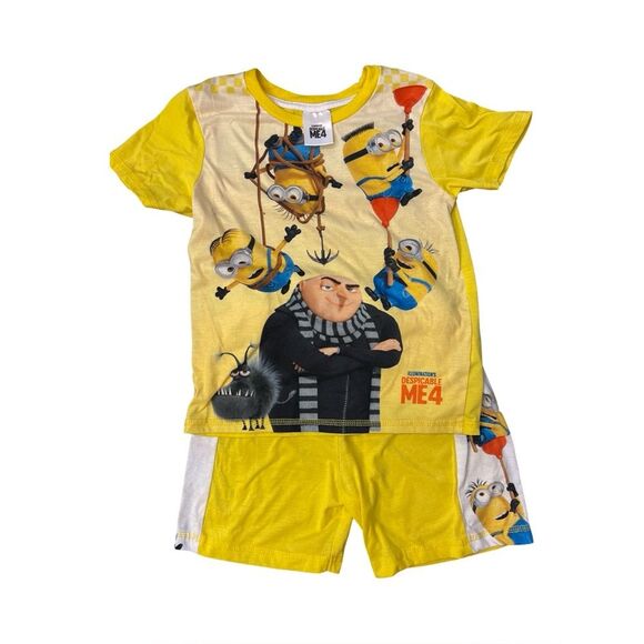 (4) EUC Boys Pajama Bundle Size 6 / 6T - Picture 5 of 9